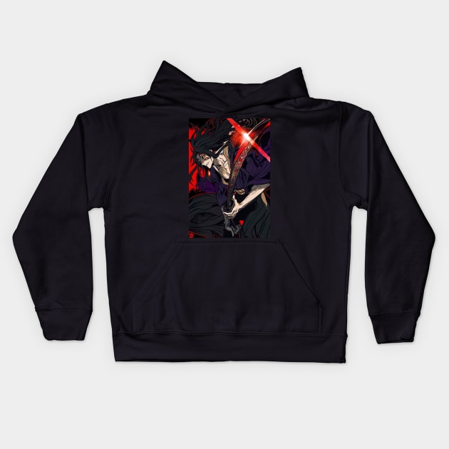 Demon Lord Koku Kids Hoodie by Valoka